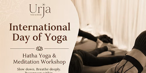 Traditional Hath Yoga & Meditation Workshop