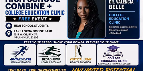 Max Starks High School Combine + Education Clinic