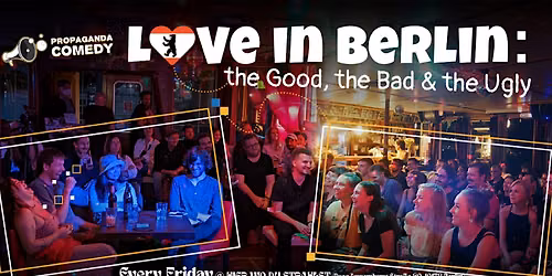 LOVE in BERLIN (the Good, the Bad, and the Ugly) - English Comedy Game Show