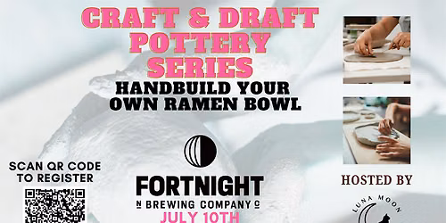 Craft & Draft Build Your Own Ramen Bowl Class