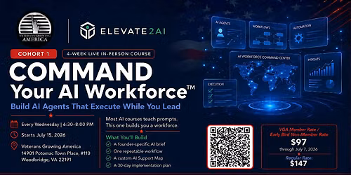 COMMAND Your AI Workforce\u2122 Build AI Agents That Execute While You Lead