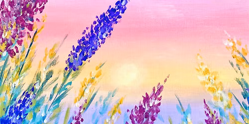 Sip & Paint at the Tobacco Factory, Bristol - "Autumn Meadow"