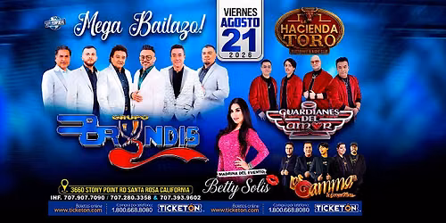 GRUPO BRYNDIS LOS GUARDIANES DEL AMOR BETTY SOLIS LOS GAMMA