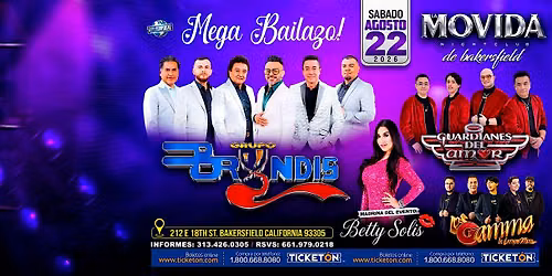 GRUPO BRYNDIS LOS GUARDIANES DEL AMOR BETTY SOLIS LOS GAMMA