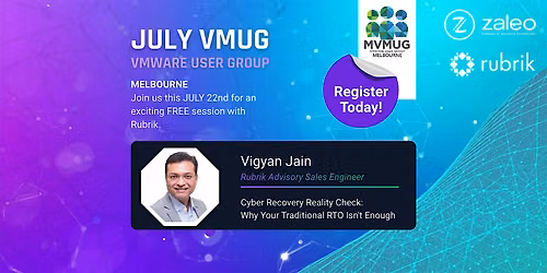 FREE SESSION: RUBRIK Are you ready for cyber recovery?