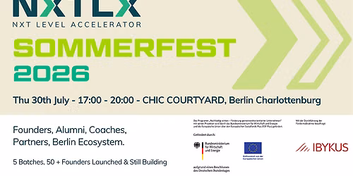 NXT LEVEL ACCELERATOR  Sommerfest 2026 - Summer BBQ & Community Gathering