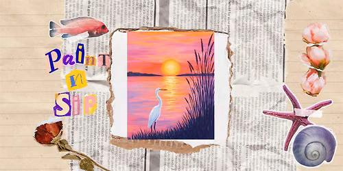 Sunset Serenity Paint & Sip at A Stroke of Genius