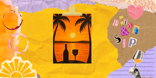 Sunset Serenade Paint & Sip