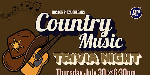 Country Music Trivia Night