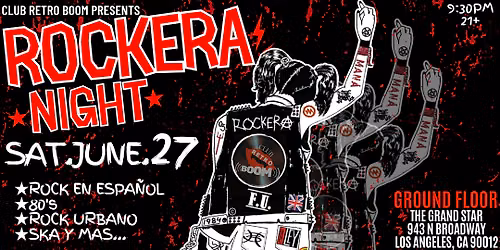 \u2605ROCKERA NIGHT\u2605 Returns To Chinatown!!