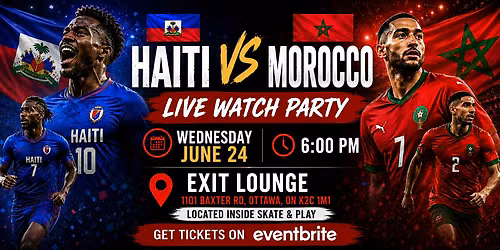 HAITI vs Morocco VIEWING PARTY