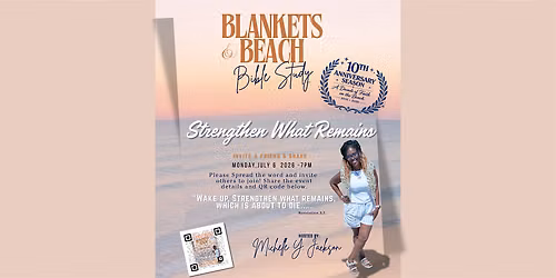 Blankets & Beach Bible Study