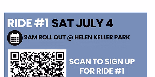 7\/4 Ride #1 West Athens Feeder Ride to Magic Johnson Park\u2019s Watch Party