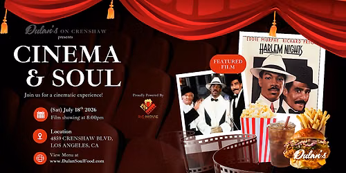 CINEMA & SOUL presents: Harlem Nights