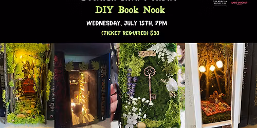 Bookish Craft Night: DIY Book Nook