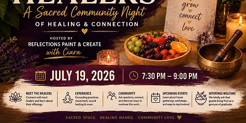 Meet the Healers: A Sacred Community Night of Healing & Connection