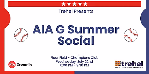AIA-G Summer Social Greenville Drive Game