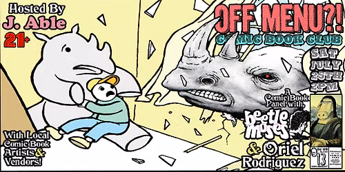 "OFF MENU?!" Comic Book Club #13