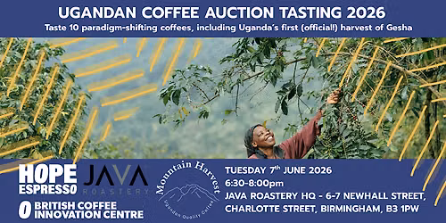 The Paradigm Shift: A Free Ugandan Coffee Auction Tasting