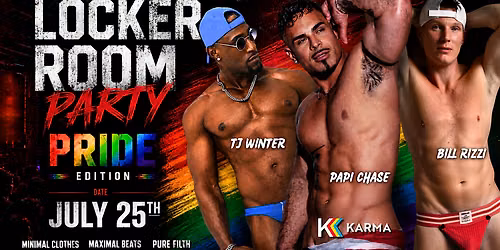 Locker Room Party: PRIDE EDITION