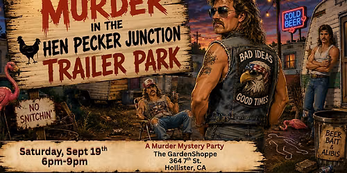 Mullets and Mischief A M**der Mystery Party!
