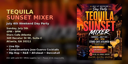 Tequila Sunset Mixer