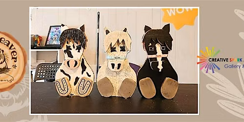 Wooden Horse Painting Workshop