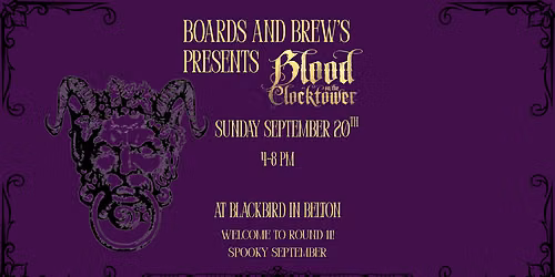 Blood on the Clocktower Spooky September