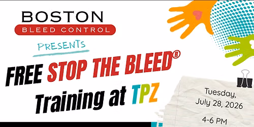 FREE STOP THE BLEED\u00ae Training at The Possible Zone