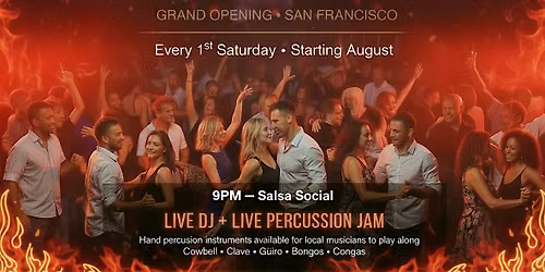 Pura Salsa | Salsa Class | Salsa Social Dance Party| Dj and live percussion