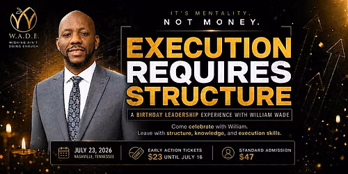 Execution Requires Structure