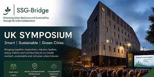 SSG-Bridge Symposium: Enhancing Urban Resilience and Sustainability