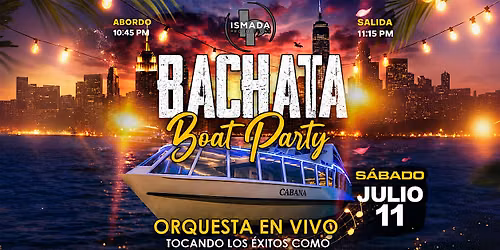 Bachata Boat Party NYC | Bachata en vivo + Latin Yacht Party