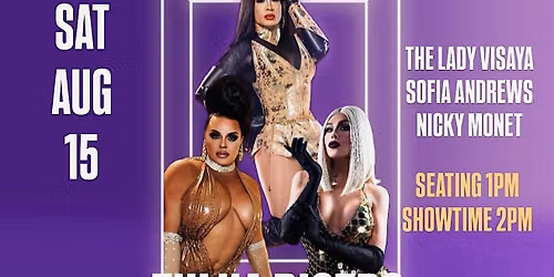 08.15 Eggz & Eleganza Drag Brunch Tulua Springfield