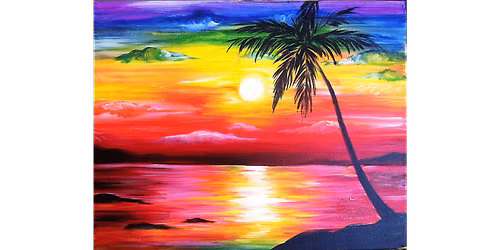 Twilight Paradise - Paint and Sip in Chicago | Classpop!\u2122