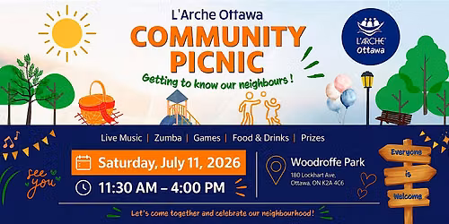 L'Arche Ottawa Community Picnic | Pique-Nique communautaire