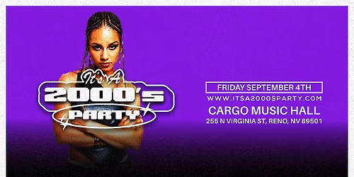 It's a 2000's Party at Cargo Concert Hall