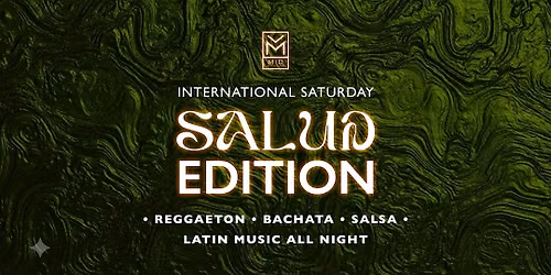 International Saturday: SALUD EDITION | Orlando Latin Night