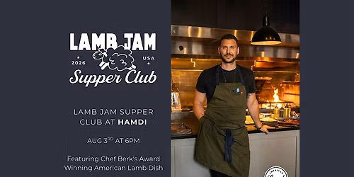 Lamb Jam Supper Club at Hamdi