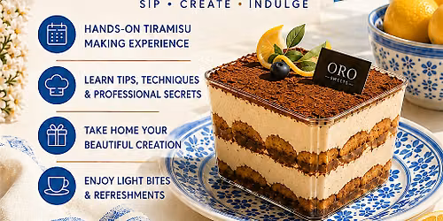 \u201c Tiramisu & Dolce Vita\u201d Workshop