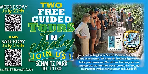 A Quick Free Guided Tours in Schmitz Park