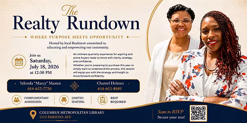 Realty Rundown Homebuyers Lunch & Learn