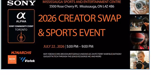 2026 Creators Swap Meet & Sports Event