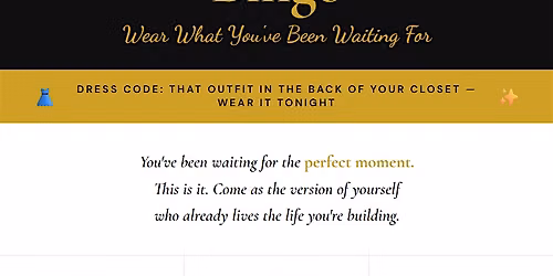 Travel Bingo \u2014 Wear What You've Been Waiting For
