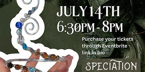 Arm Cuff Workshop At Speciation Cellars