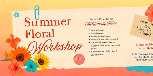 Summer Floral Workshop