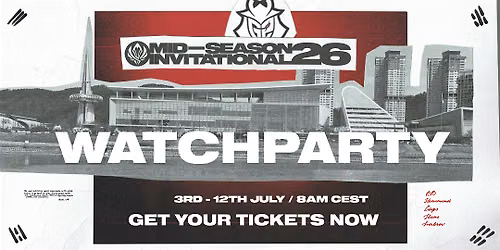 G2 x MSI Watchparty [G2 v HLE]