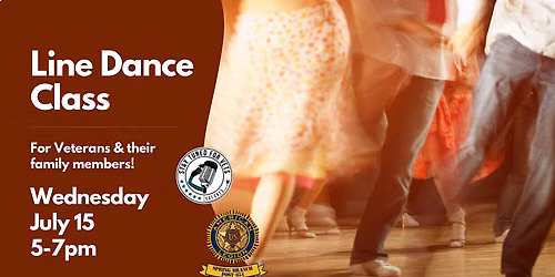 Line Dance Class for Veterans & Famiy Members