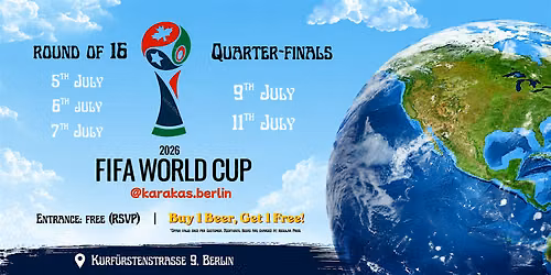FIFA World Cup 2026 Live at KaraKas Berlin \u26bd