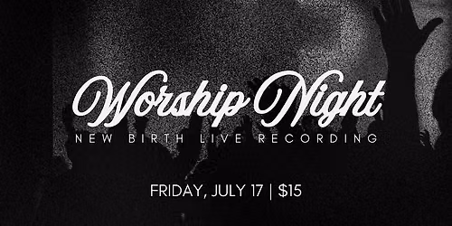 Worship Live Recording Night